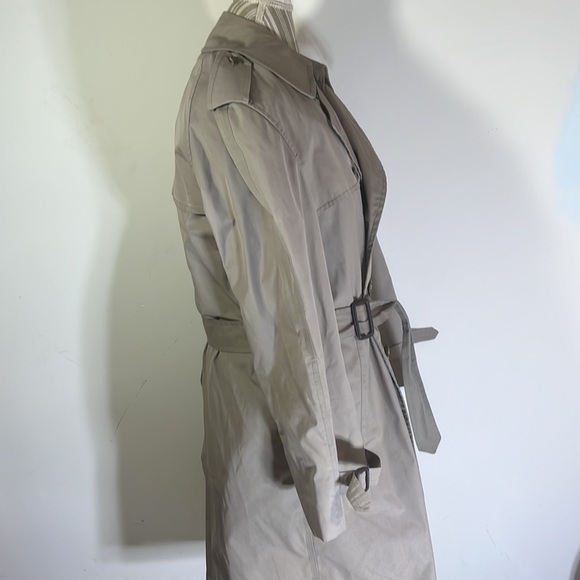 Vintage London fog main coat trenchcoat with wool lining - Picture 4 of 12